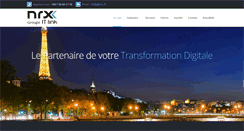 Desktop Screenshot of nrx.fr